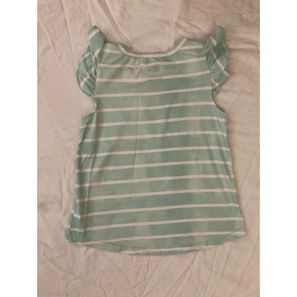 Size 5 Disney girls clothes - 1 piece T shirt | striped Ariel theme